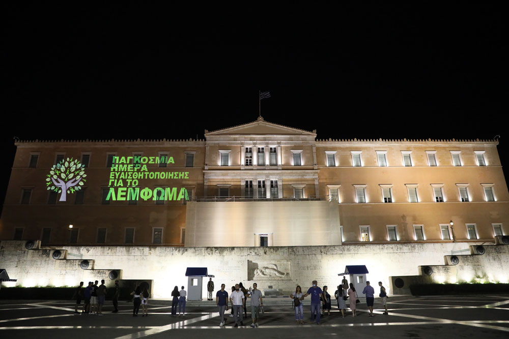 Η Βουλή των Ελλήνων ‘φοράει’ την πράσινη κορδέλα