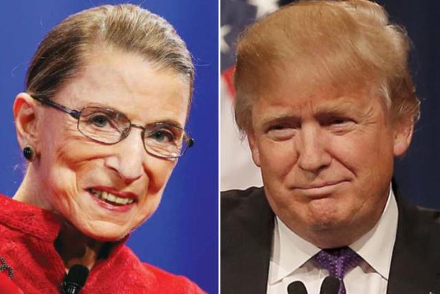 Τρέχει ο Τραμπ: Ανακοινώνει τον αντικαταστάτη της Ρουθ Μπέιντερ Γκίνσμπεργκ