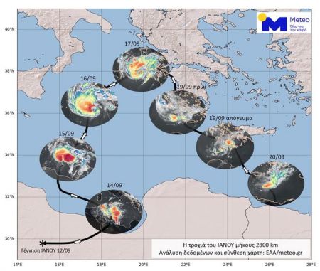 Ιανός: Ανησυχούν οι επιστήμονες για την αύξηση των κυκλώνων