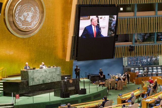 Τραμπ στον ΟΗΕ: Το Πεκίνο απελευθέρωσε μια «πανούκλα» στον πλανήτη
