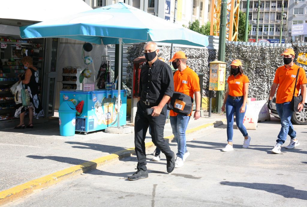 Ο Πειραιάς κατά του κορωνοϊού – Ενημερωτική δράση στους δρόμους της πόλης