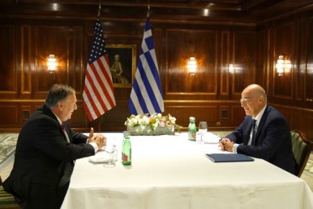 Συνάντηση Δένδια – Πομπέο : Διαρκώς ενισχυόμενη η εταιρική σχέση Ελλάδας – ΗΠΑ