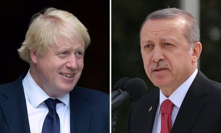 Ερντογάν – Τζόνσον τα είπαν για Αν. Μεσόγειο, Αρμενία