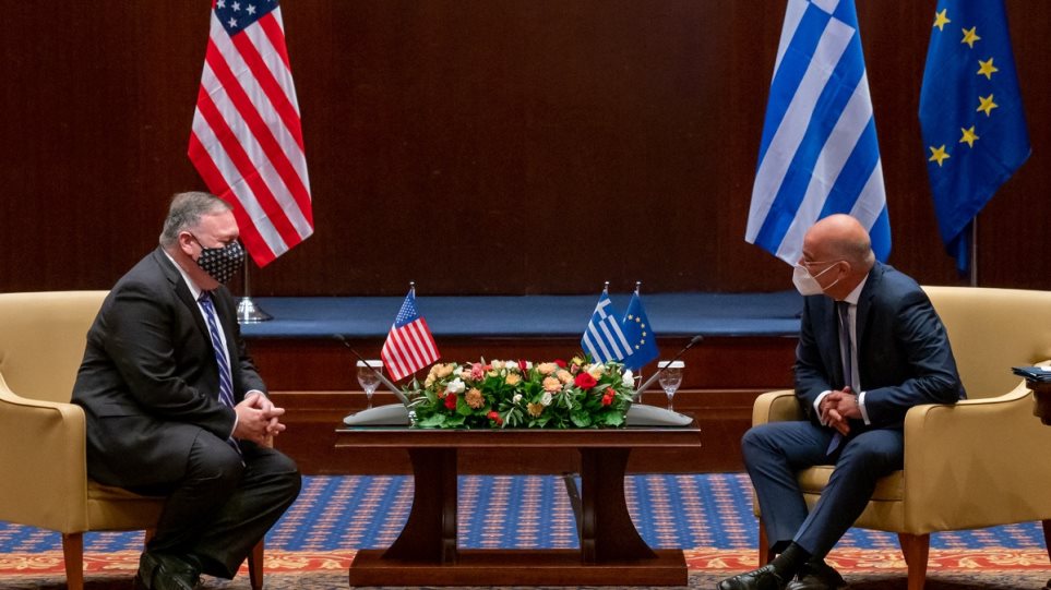 Pompeo, Dendias in Thessaloniki discuss full range of ties, regional developments, Turkey