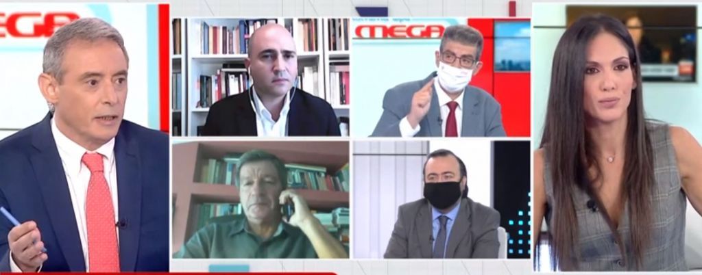 Σκληρή κόντρα Μπογδάνου – Γιαννούλη στο MEGA για τις καταλήψεις στα σχολεία