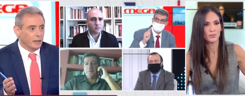 Σκληρή κόντρα Μπογδάνου – Γιαννούλη στο MEGA για τις καταλήψεις στα σχολεία