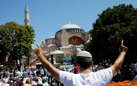 Eλπιδοφόρος σε ΟΗΕ: Να καταστεί υπόλογη η Τουρκία για την μετατροπή της Αγίας Σοφίας σε τζαμί