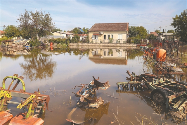 Πάνω από €800 εκατ. οι ζημιές στη Θεσσαλία
