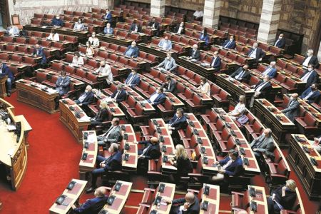 Η Βουλή του κορωνοϊού