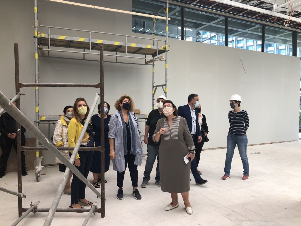 ΥΠΠΟ : Σύμφωνα με το χρονοδιάγραμμα προχωρούν οι εργασίες στην Εθνική Πινακοθήκη