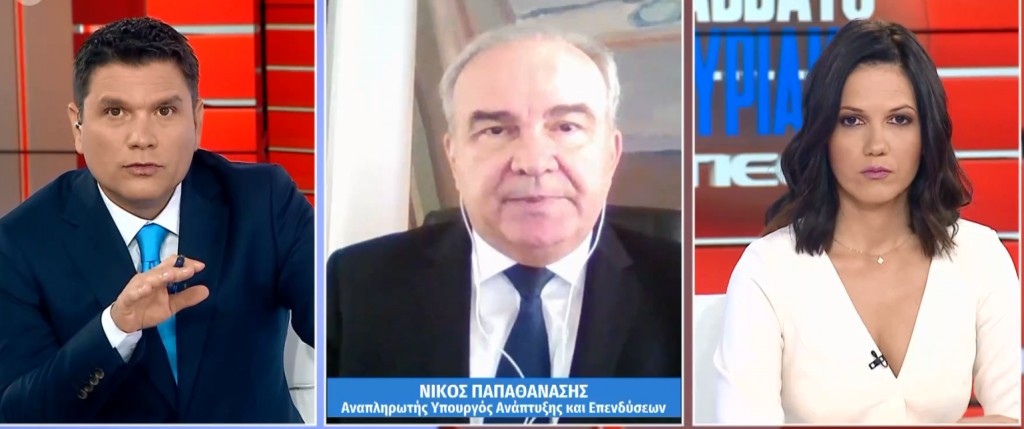 Παπαθανάσης στο MEGA: Τα μέτρα είναι αρκετά, να μην ληφθούν άλλα