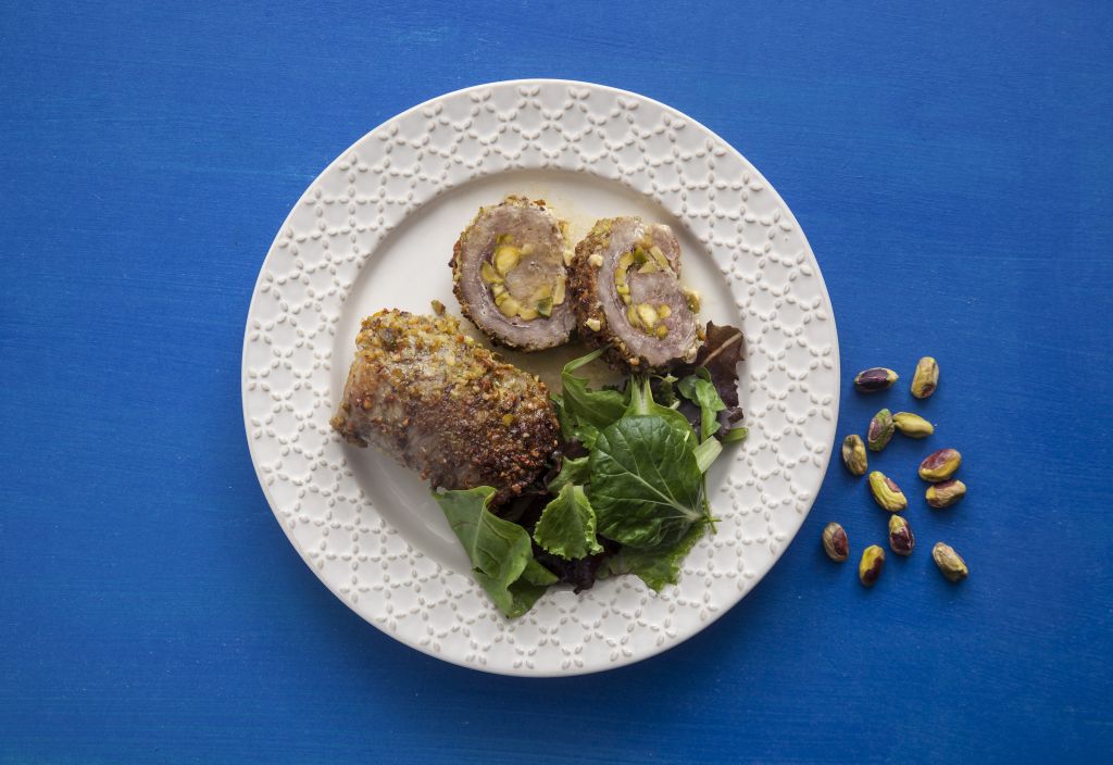 Μοσχαρίσια ρολά με προσούτο Ευρυτανίας