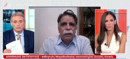 «Καμπανάκι» Βατόπουλου στο MEGA για κορωνοϊό : Η κατάσταση είναι εξαιρετικά ρευστή