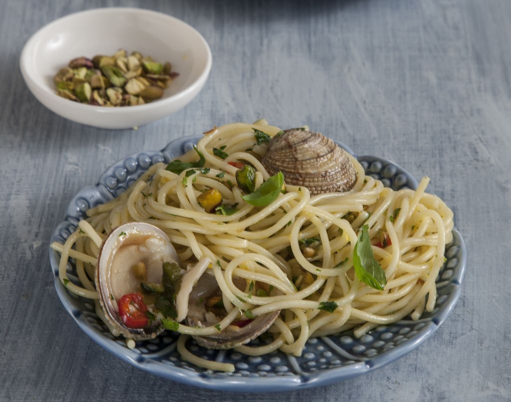 Σπαγγέτι με αχηβάδες