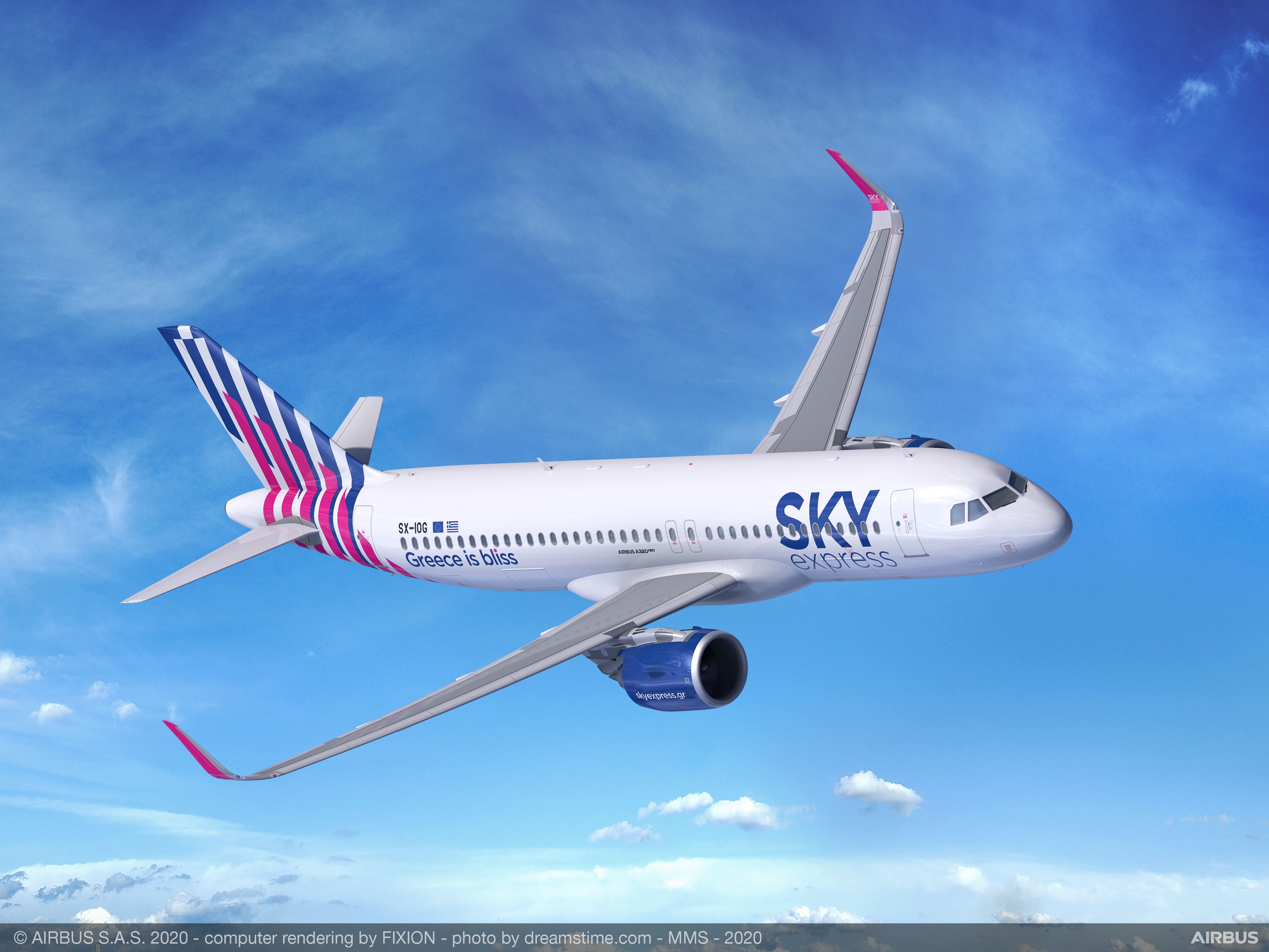 Με 6 A320neo η SKY express στην οικογένεια της Airbus
