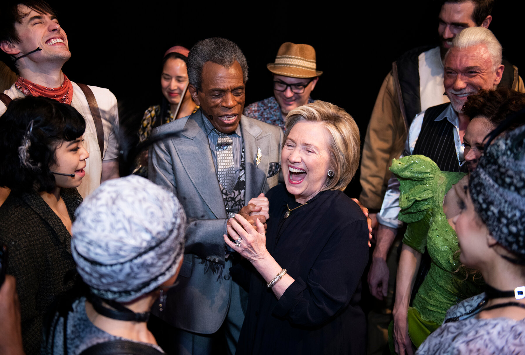 Η Χίλαρι στο Μπρόντγουεϊ