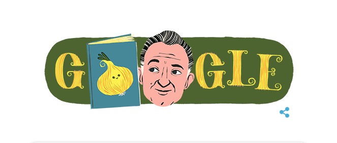 Google : Τιμά με doodle τον Τζάνι Ροντάρι, τον συγγραφέα παιδικών βιβλίων | tovima.gr