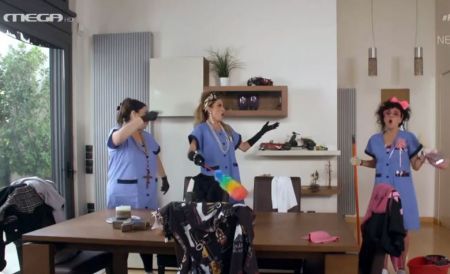 Οι Roomies του MEGA διασκεύασαν Έλενα Παπαρίζου