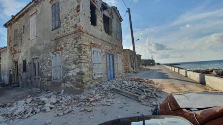 Σεισμός : Βγήκε η θάλασσα στη στεριά – Μεγάλες καταστροφές στη Σάμο