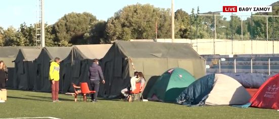 Σάμος : Το MEGA στον καταυλισμό των σεισμοπαθών – Απογοητευτικά τα πρώτα στοιχεία για τις ζημιές