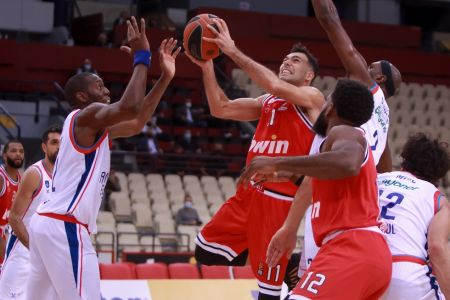 Ολυμπιακός : Αρνητικά όλα τα τεστ κορωνοϊού στην ομάδα μπάσκετ