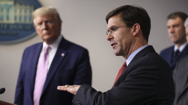 Τραμπ : Απέλυσε τον υπουργό Άμυνας Μαρκ Έσπερ