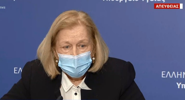 Θεοδωρίδου: Το εμβόλιο είναι μεγάλο όπλο αλλά δεν αποτελεί πανάκεια