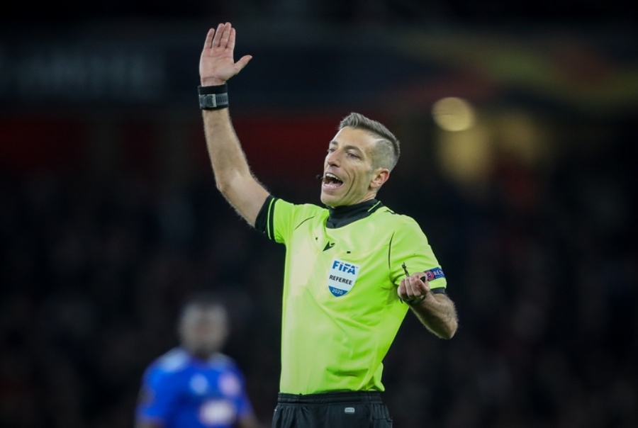 Ολυμπιακός – Μάντσεστερ Σίτι : Ο ιταλός Μάσα θα διαιτητεύσει την αναμέτρηση στο «Γ. Καραϊσκάκης»