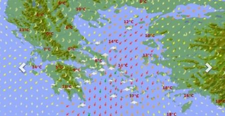 Χειμωνιάτικος ο καιρός την Τετάρτη με βροχές και πτώση της θερμοκρασίας
