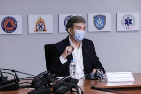 Χρυσοχοΐδης : Έκτακτα μέτρα έξω από την εκκλησία του Άγιου Ανδρέα στην Πάτρα