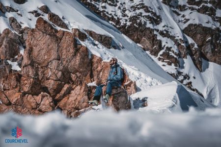 Στην Courchevel και στη θεαματική «μαύρη» Grand Couloir