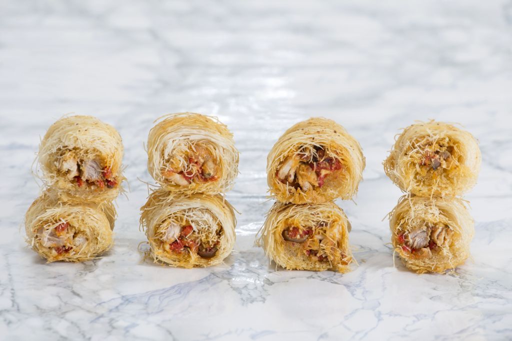 Ελληνικά spring rolls