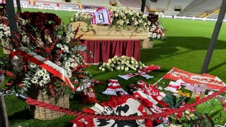 Βιτσέντζα : Με καπνογόνα ο αποχαιρετισμός στον Πάολο Ρόσι