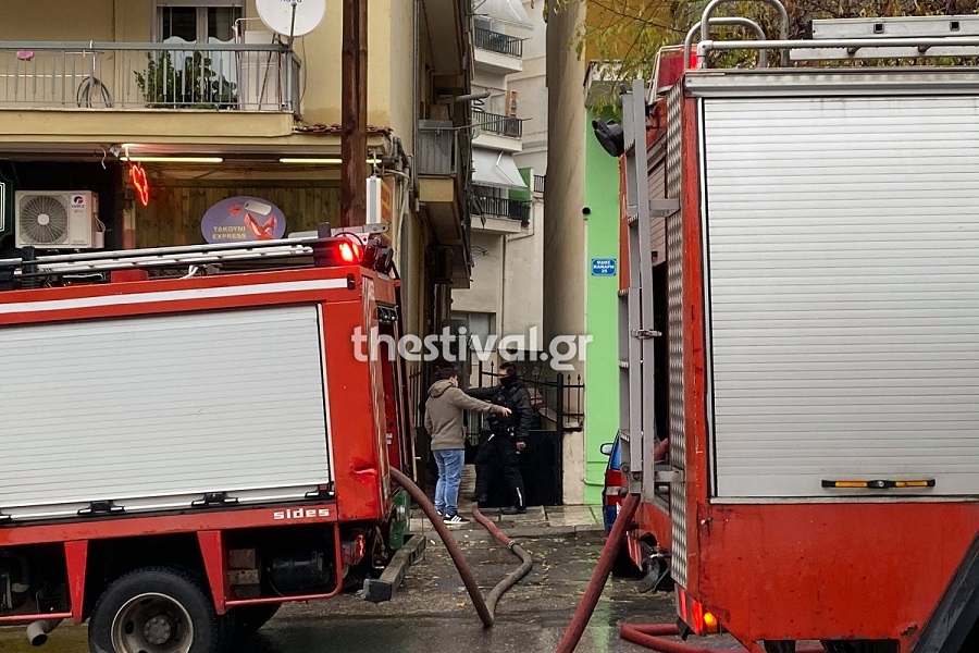 Πυρκαγιά σε διαμέρισμα στη Θεσσαλονίκη – Απεγκλωβίστηκε 70χρονη