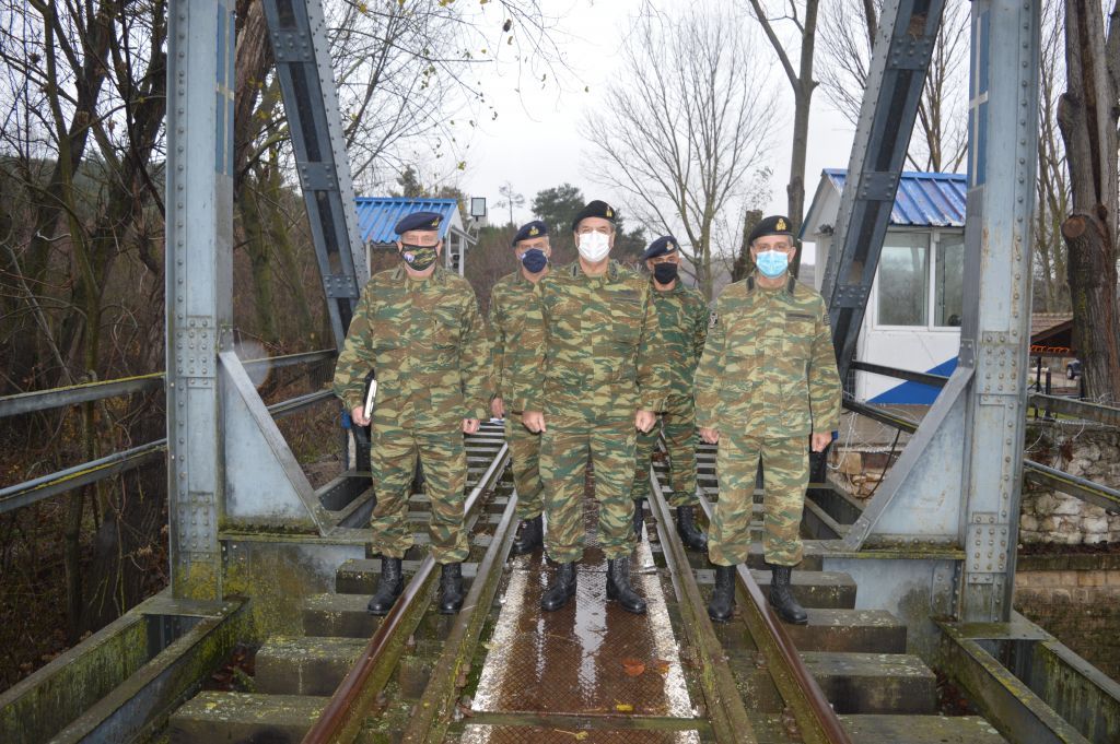Στον Έβρο ο Αρχηγός ΓΕΣ αντιστράτηγος Χαράλαμπος Λαλούσης
