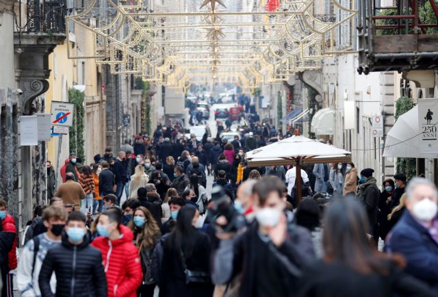 Ιταλία : Στο 12.3% το ποσοστό θετικότητας του κορωνοϊού | tovima.gr