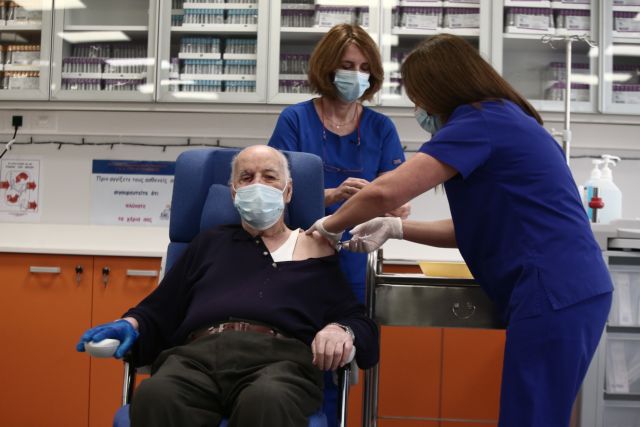 Κορωνοϊός : Συγκινεί στο MEGA ο 88χρονος που έκανε πρώτος το εμβόλιο | tovima.gr