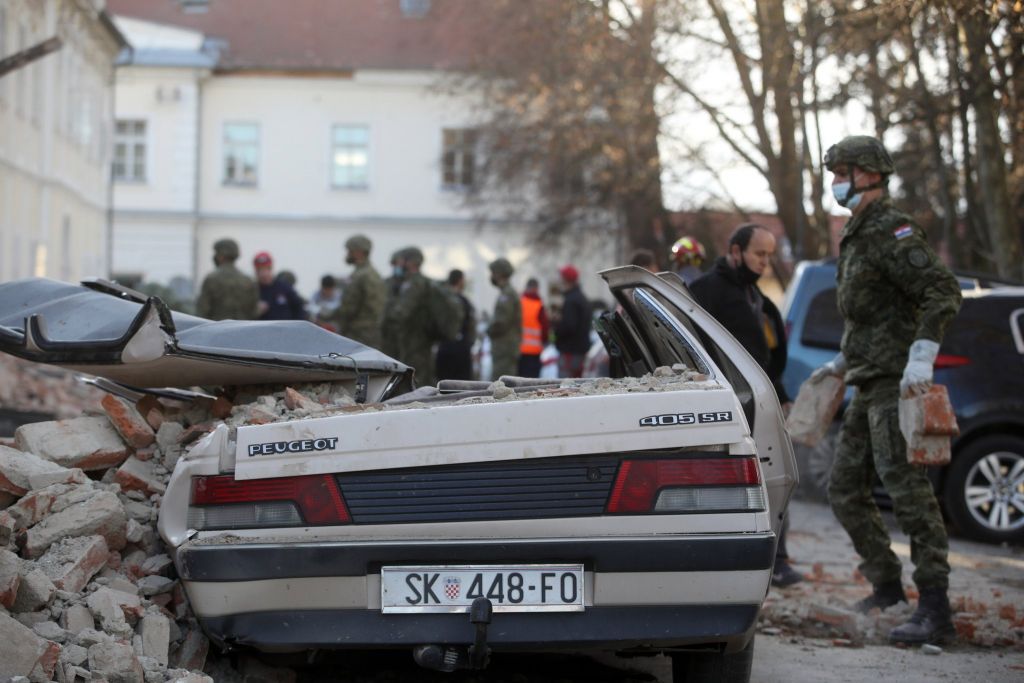 Κροατία – σεισμός: Ενας νεκρός, πολλοί τραυματίες – Εικόνες καταστροφής