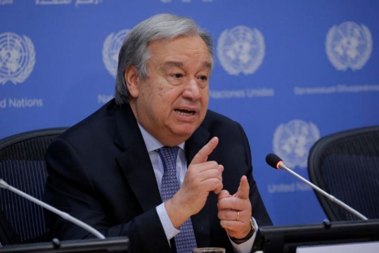 Γκουτέρες : Aς κάνουμε το 2021 ένα έτος θεραπείας