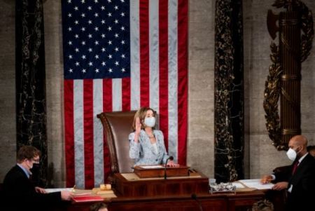 Νάνσι Πελόσι : Επανεξελέγη πρόεδρος της Βουλής των ΗΠΑ