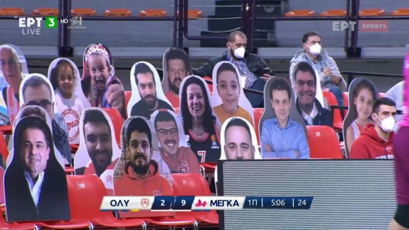 Οι οπαδοί του Ολυμπιακού… επέστρεψαν στο ΣΕΦ