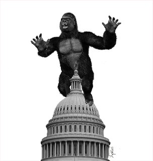 Αρκάς : Aιχμηρό σκίτσο για Τραμπ