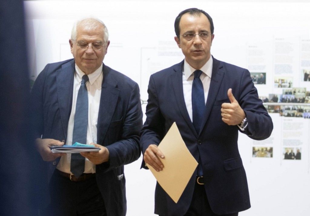 Η ανατολική Μεσόγειος στην επικοινωνία Χριστοδουλίδη – Μπορέλ – Τι είπαν