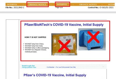 ΑΠΟΚΑΛΥΨΗ: Το εμπιστευτικό έγγραφο της ΙΝΤΕΡΠΟΛ για τις απάτες με τα εμβόλια για τον κορωνοϊό