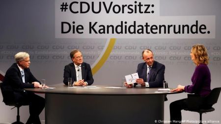 Γερμανία – CDU : Τρεις άνδρες υποψήφιοι, ένας στόχος