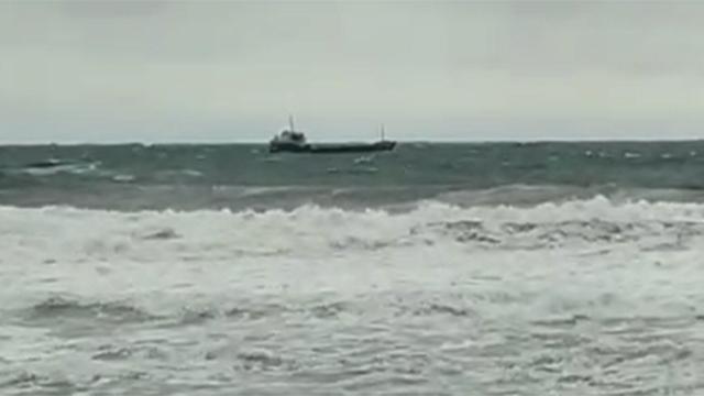 Ναυάγιο ρωσικού πλοίου στη Μαύρη Θάλασσα