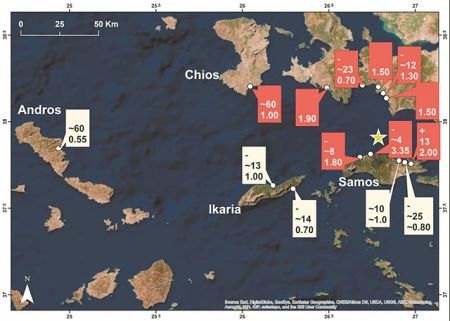Έσπασε ρεκόρ το τσουνάμι της Σάμου – Το μεγαλύτερο στη Μεσόγειο τα τελευταία 65 χρόνια