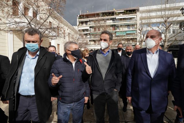 Μητσοτάκης στην Καρδίτσα: Το κράτος ήταν, είναι και θα είναι παρών κάθε φορά που ο πολίτης το χρειάζεται