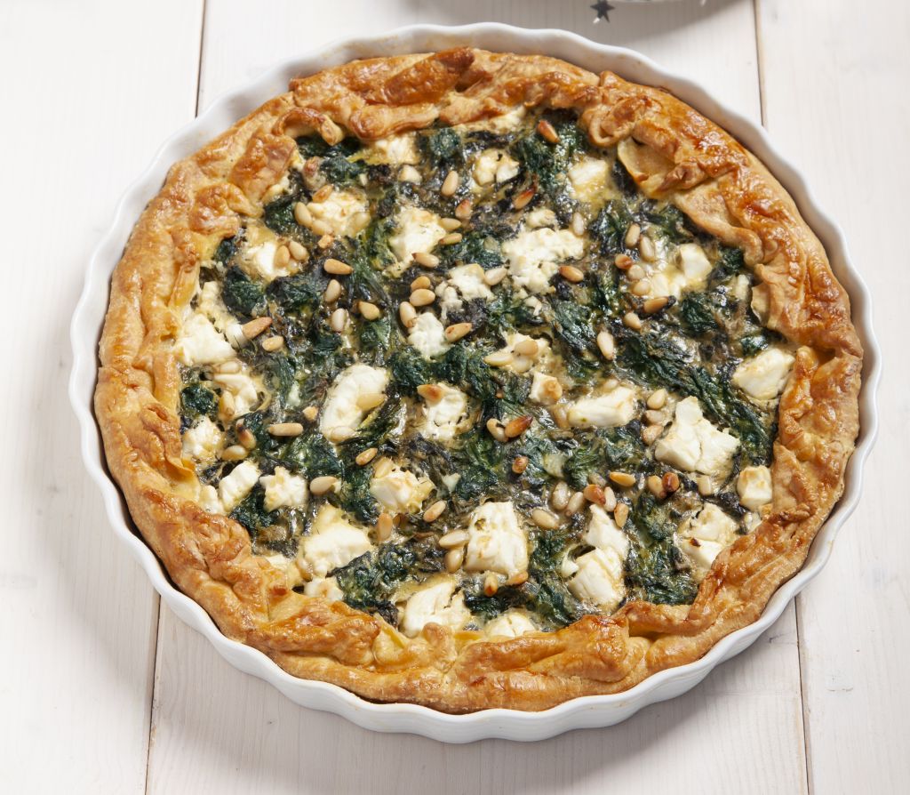 Τάρτα σπανάκι με φινόκιο