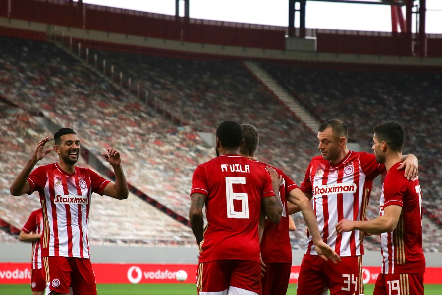 Τα τρία γκολ του Ολυμπιακού κόντρα στον Παναιτωλικό